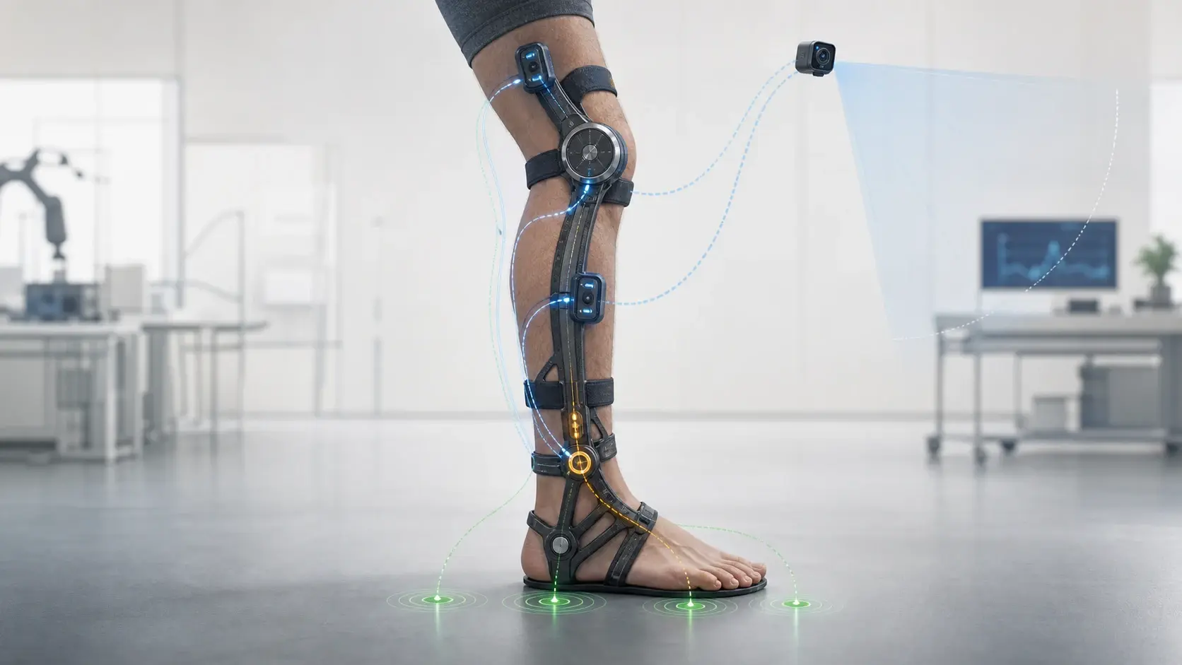 Illustration for Exoskeleton Sensors: What Each Signal Measures