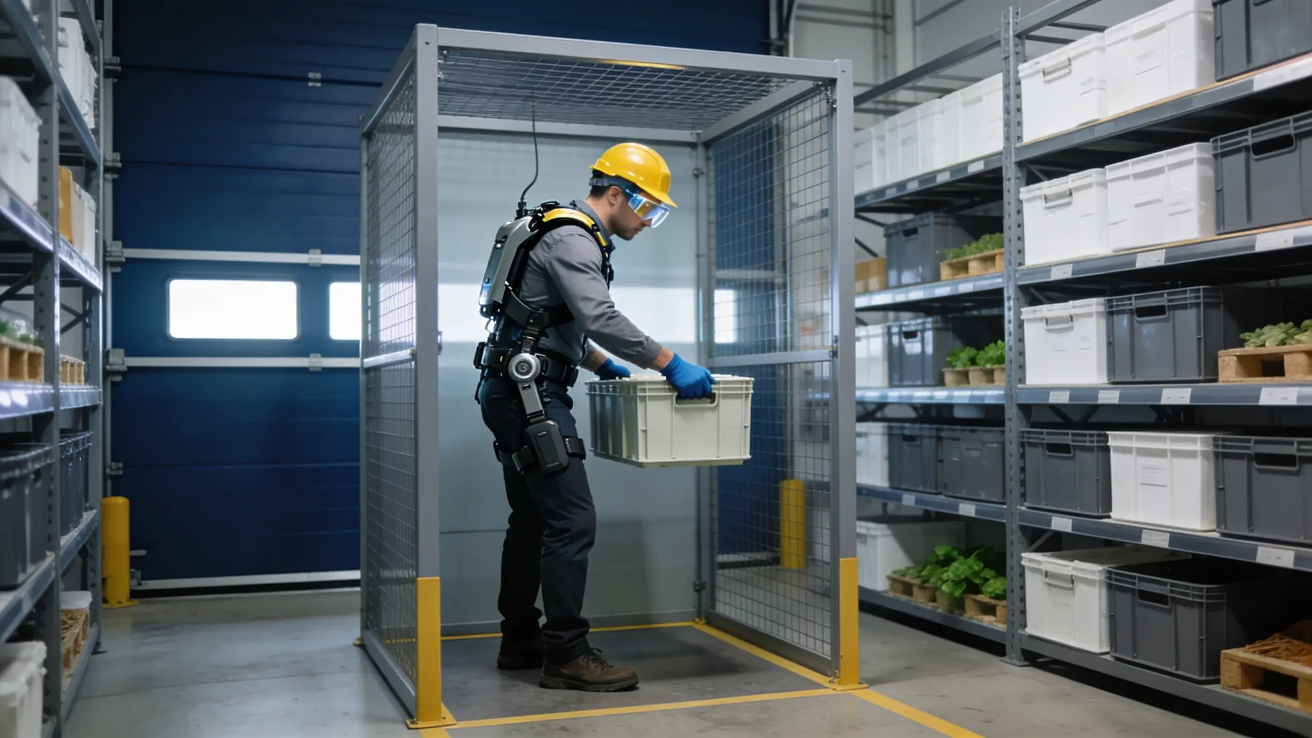 Illustration for Industrial Exoskeletons: Uses and Limits